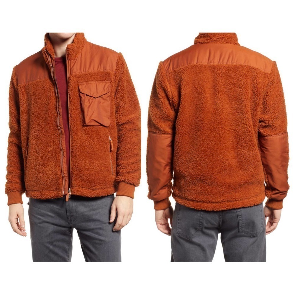 Alex Mill Sherpa Zip Jacket (L)
